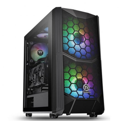 Thermaltake Commander C35 ARGB tower-behuizing Zwart, 2x USB-A 3.2 (5 Gbit/s), Audio, Window-kit