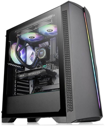 Thermaltake H350 TG RGB, Obudowa typu Tower Czarny