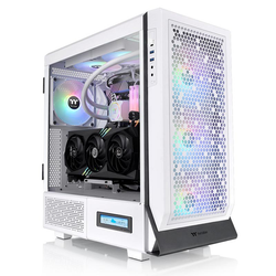 THERMALTAKE Ceres 500 TG ARGB SNOW weiß, Glasfenster