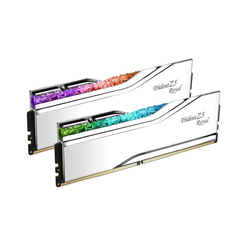 G.Skill Trident Z5 Royal DDR5-7200 - 32GB - CL34 - Dual Channel (2 stk) - Intel XMP - Sølv med RGB