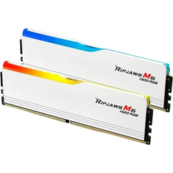 G.Skill Ripjaws M5 Neo RGB DDR5-6000 - 96GB - CL30 - Dual Channel (2 pcs) - AMD EXPO - Hvid med RGB