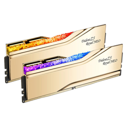 G.Skill Trident Z5 Royal Neo RGB DDR5-6000 - 32GB - CL26 - Dual Channel (2 pcs) - AMD EXPO - Złoty z RGB