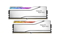 G.Skill Trident Z5 Royal Neo RGB DDR5-6000 - 48GB - CL26 - Dual Channel (2 pcs) - AMD EXPO - Sølv med RGB