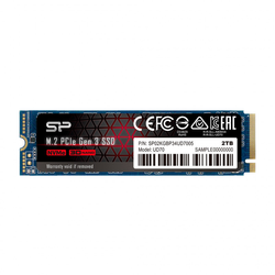 Dysk SSD Silicon Power UD70 2 TB M.2 2280 PCI-E x4 Gen3 NVMe (SP02KGBP34UD7005 )