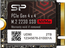 SSD 2000GB Silicon Power UD90 M.2 Nero [SP02KGBP44UD9007]