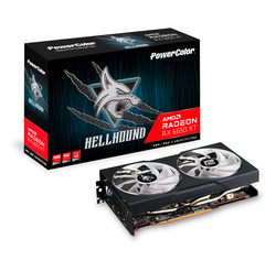 PowerColor Radeon RX 6650 XT Hellhound - 8GB GDDR6X RAM