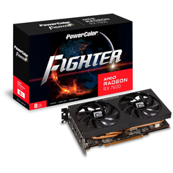 PowerColor Radeon RX 7600 Fighter - 8GB GDDR6 RAM