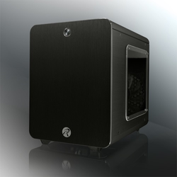 RAIJINTEK Metis Plus Mini-Tower Schwarz, Mini-ItX