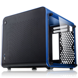 Raijintek Metis Evo Mini-ITX Case - Blue Window