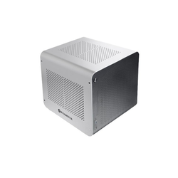 Raijintek METIS EVO ALS, Mini-ITX -kotelo, hopea