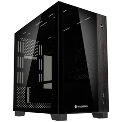 Raijintek PAEAN MINI, ikkunallinen Mini-ITX -kotelo, musta