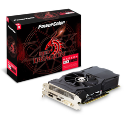 2GB PowerColor Radeon RX 550 Red Dragon Aktiv PCIe 3.0 x16