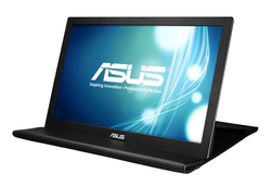 ASUS MB168B 39,6 cm (15.6") 1366 x 768 Pixels HD Zwart, Zilver