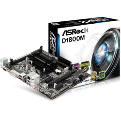 ASRock D1800M SoC So.BGA Dual Channel DDR3 mATX