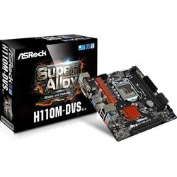 Asrock H110M-DVS R3.0 LGA 1151 (Socket H4) Intel® H110 Micro ATX