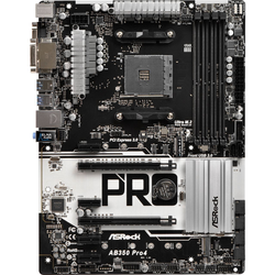 ASRock AB350 Pro4 AMD B350 So.AM4 Dual Channel DDR4 ATX