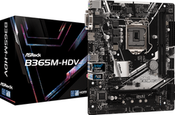 ASROCK B360M-HDV IntelÂ® B360 LGA 1151 (Emplacement H4) micro ATX