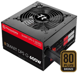 Thermaltake Smart DPS G 700W Bronze, Alimentation PC Noir, 4x PCIe