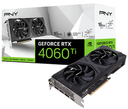 PNY GeForce RTX 4060 Ti Verto Dual Fan 16GB DLSS 3