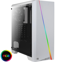 Aerocool Cylon White TG Midtower/Tempered Glass
