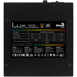 Aerocool LUX 650M RGB 650W Bronze Semi-Modular
