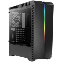 Aerocool Scar Cristal Templado USB 3.0 RGB Negra