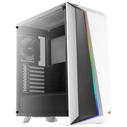 Aerocool Cylon Pro tower-behuizing Wit/zwart, 2x USB-A 3.2 (5 Gbit/s), 2x Audio, Window-kit