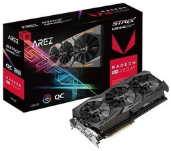 8GB Asus Radeon RX Vega 56 AREZ Strix OC Aktiv PCIe 3.0 x16