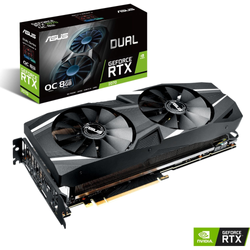 Asus Asus geforce rtx 2070 dual o8g, 8192 mb gddr6