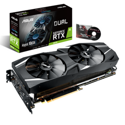 Asus Asus geforce rtx 2070 dual a8g, 8192 mb gddr6