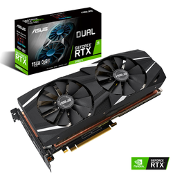 ASUS GeForce RTX 2080 Ti Dual 11G, 11264 MB GDDR6