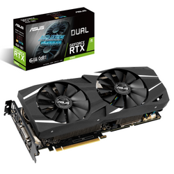 6GB Asus GeForce RTX 2060 Dual Aktiv PCIe 3.0 x16