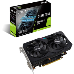 ASUS Dual-GTX1650-4GD6 Mini (4GB,DVI,HDMI,DP,Active)