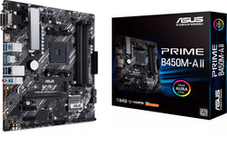 ASUS Prime B450M-A II AMD Socket AM4 Motherboard