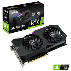 ASUS GeForce RTX 3060 Ti DUAL OC 2x HDMI, 3x DisplayPort