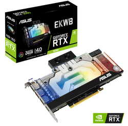 Asus GeForce RTX 3090 EKWB -näytönohjain, 24GB GDDR6X