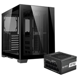 Lian Li PC-O11 Dynamic Mini, schwarz, Glasfenster, 750W ATX