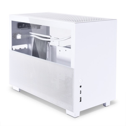 Lian Li Q58W3 Mini-ITX Gehäuse, PCIE 3.0 Edition - weiß