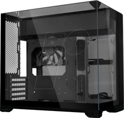 Lian Li O11 Vision-M Black - Kabinet - Miditower - Sort