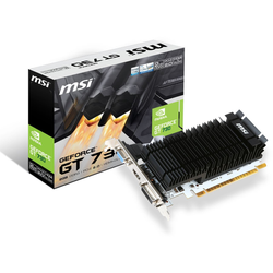 MSI GeForce GT 730 Low Profile OC - 2GB GDDR3 RAM