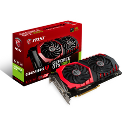 MSI GTX 1060 GAMING X 6G - GTX1060/6Go/DVI/DP/HDMI