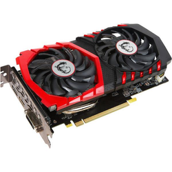 MSI GeForce GTX 1050 Ti Gaming X 4G, 4096 MB GDDR5