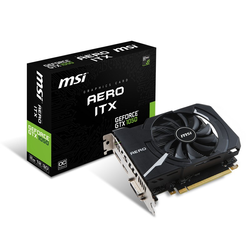 MSI GeForce GTX1050 AERO ITX 2G OC 2 GB OC Mid Range