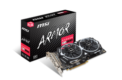 8GB MSI Radeon RX 580 Armor 8G OC RX580 V341-064R