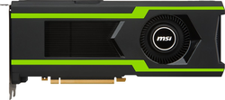 MSI GeForce® GTX 1080 TI AERO 11G OC - 11Go - GDDR5X