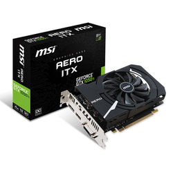 MSI GeForce GTX 1050 TI AERO ITX 4G OCV1 4 GB GDDR5