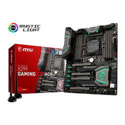 MSI X299 GAMING M7 ACK IntelÂ® X299 LGA 2066 (Socket R4) ATX
