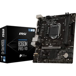 MSI B360M PRO-VD Intel B360 So.1151 Dual Channel DDR4 mATX