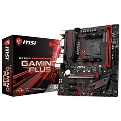 MSI B450M GAMING PLUS Emplacement AM4 micro ATX AMD B450