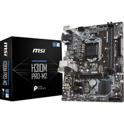 MSI H310M PRO-M2 PLUS moederbord socket 1151